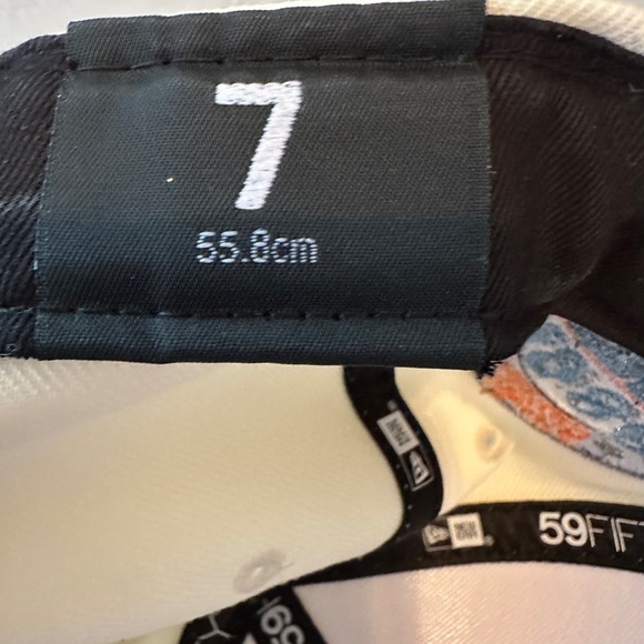 New Era Houston Astros All Star Game 59FIFTY Fitted Hat Cap Size 7 Cream - Picture 7 of 8